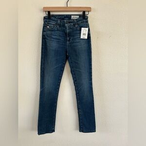 NWT AG Adriano Goldschmied Dark Blue Skinny Jeans